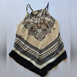 Elegant Women's Camisole with Intricate Pattern
